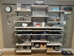 Kitchen Shelving Installation in Concord