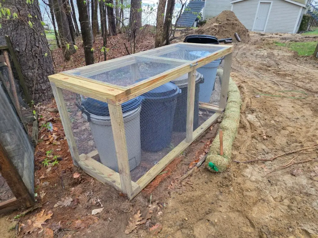 Garbage Coop Construction in Tuftonboro